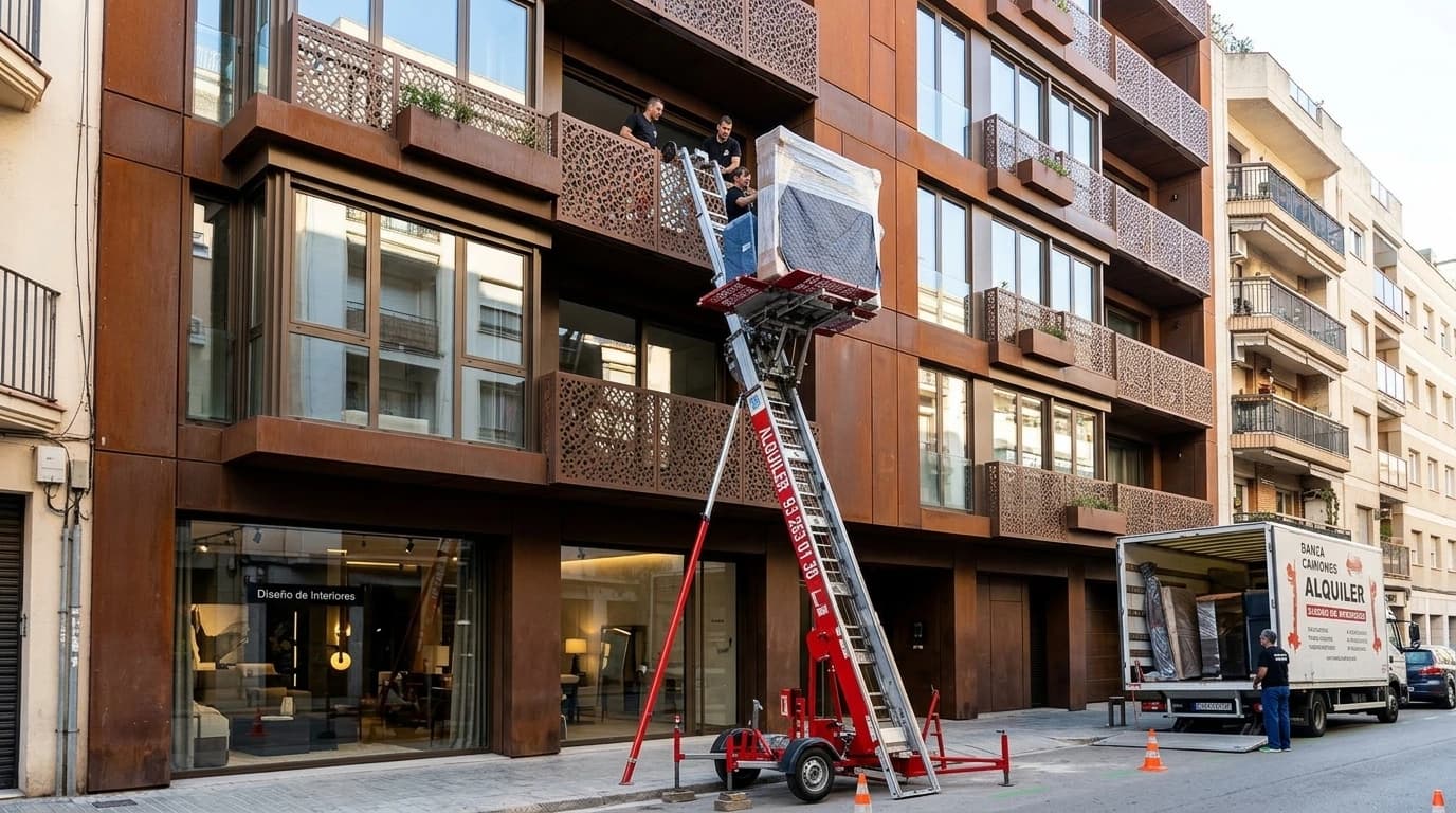 Plataformas Elevadoras en Barcelona - Shalom