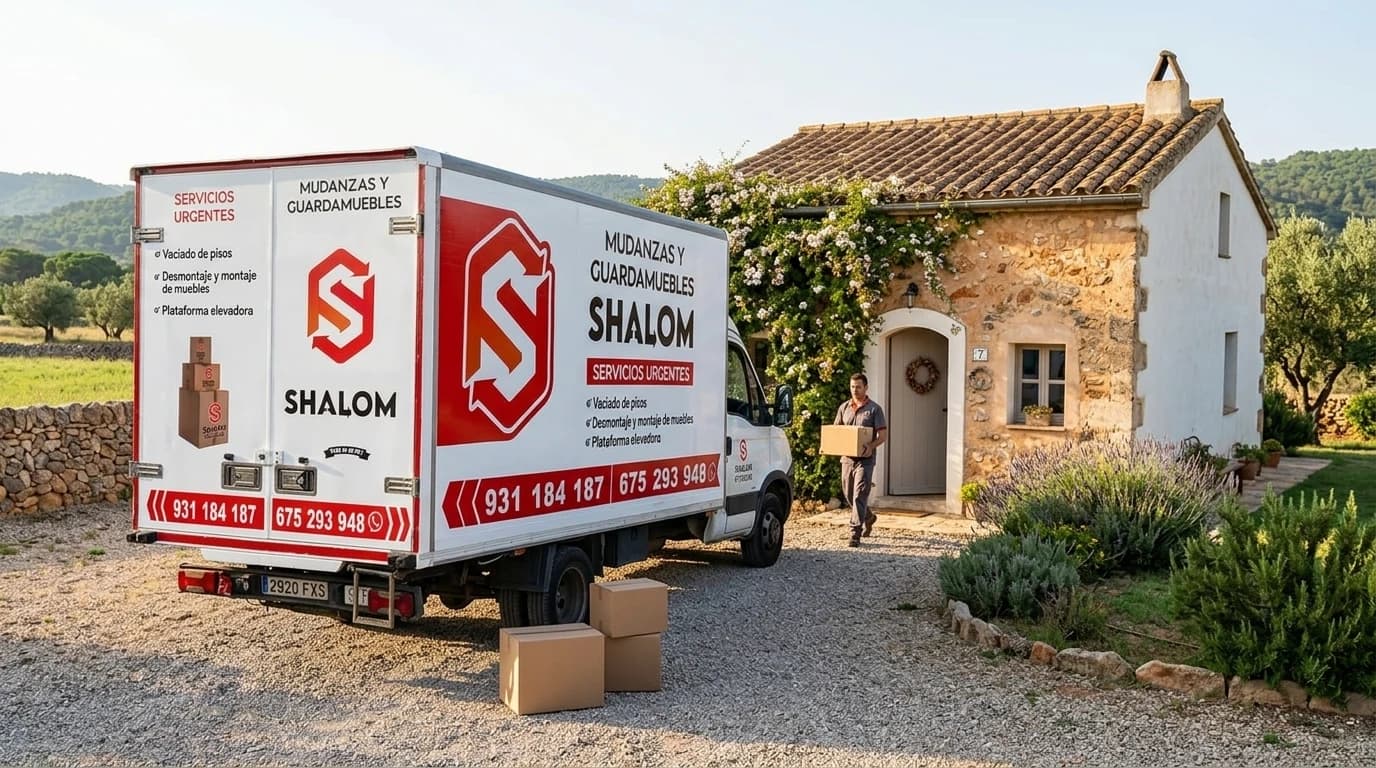Mudanzas Shalom - Camión premium en Barcelona