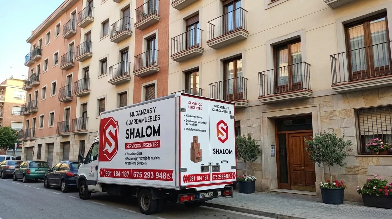 Servicio de mudanza personalizado en Santa Coloma de Gramenet